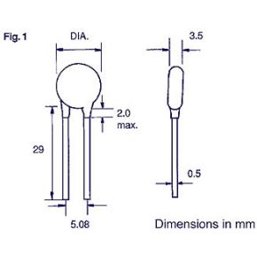 Image of Keramische Condensator 3.3nf - (25 st.)