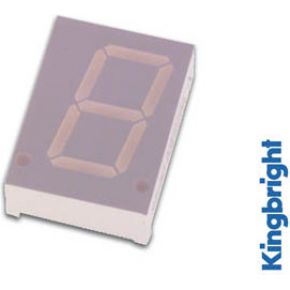 Image of 1-digit Display 20mm Gemeenschappelijke Kathode Hyperrood