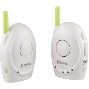 Image of Babyfoon Audio 2.4 GHz Wit/Groen