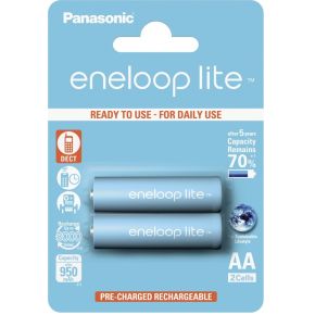 Image of 1x2 Panasonic Eneloop Lite Mignon AA 950 mAh