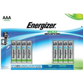 Image of 1x8 ENERGIZER Eco Advanced Micro AAA LR 03 1,5V