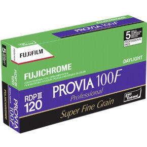 Image of 1x5 Fujifilm Provia 100 F 120 Nieuw