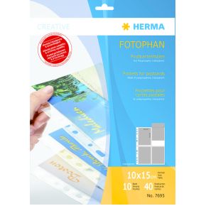 Image of Herma 7695 Pockets For Postcards