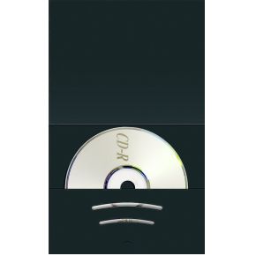 Image of 1x100 Daiber Combimap met CD vak tot beeldgrootte 6x9cm zwar