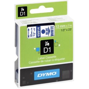 Image of DYMO 45014 Labeltape Tapekleur: Wit Tekstkleur:Blauw 12 mm 7 m
