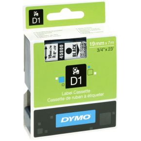 Image of DYMO 45800 Labeltape Tapekleur: Transparant Tekstkleur:Zwart 19 mm 7 m