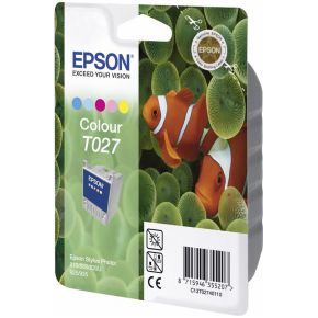 Image of Epson Ink Cartridge T027 Color 46Ml