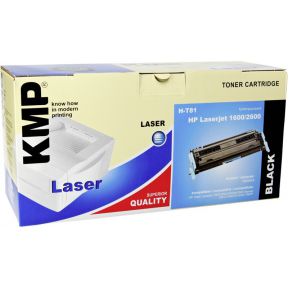 Image of KMP H-T81 Toner zwart compatibel met HP Q 6000 A