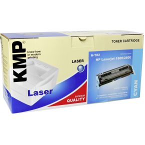 Image of KMP H-T82 Toner cyaan compatibel met HP Q 6001 A