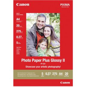 Image of Canon Fotopapier Glossy A4 20 vel PP-201