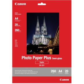 Image of Canon Foto Papier SG-201 Semi-Gloss (Satin) 20 sheets A4