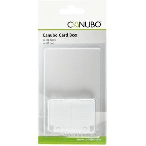 Image of Canubo SD Card Box transparant voor 4 SD kaarten