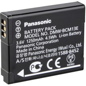 Image of Panasonic Camera-accu Vervangt originele accu DMW-BCM13E 3.6 V 1250 mAh