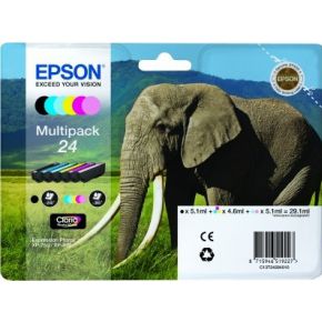 Image of Epson Multipack 6-colours 24 Claria Photo HD Ink