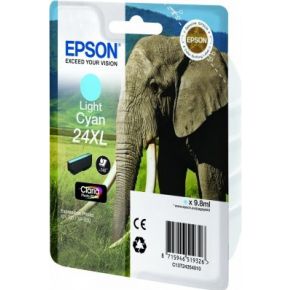 Image of Epson Singlepack Light Cyan 24XL Claria Photo HD Ink