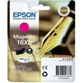 Image of Epson Singlepack Magenta 16XL DURABrite Ultra Ink