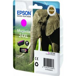 Image of Epson Singlepack Magenta 24XL Claria Photo HD Ink