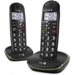 Image of Doro Phone Easy 110 Duo Big Button Care Dect Telefoon Zwart