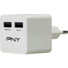 Image of PNY P-AC-2UF-WEU01-RB Fast Dual Charger