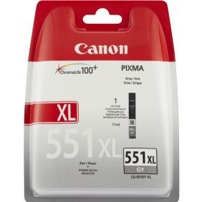 Image of CANON CLI-551XL GY BL Inktcartridge Grijs 1-pack Blister Met Alarm