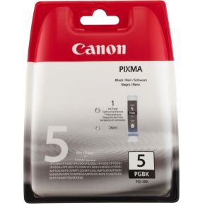 Image of Canon Black Ink Cart PGI-5 BK BL EUR w/Sec