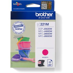 Image of Brother LC-221M Inkt Magenta