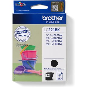 Image of Brother Cartridge LC-221BK (zwart)