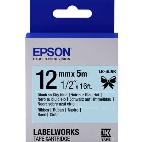 Image of Epson LK-4LBK Cartridge Zwart, BlauwMHz