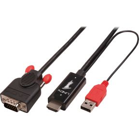 Image of Lindy 41456 video kabel adapter