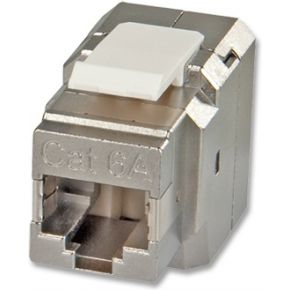 Image of Lindy Cat.6A 10G Premium RJ45 STP Keystone