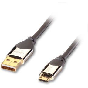 Image of Lindy USB 2.0, A/MicroB, 0.5m