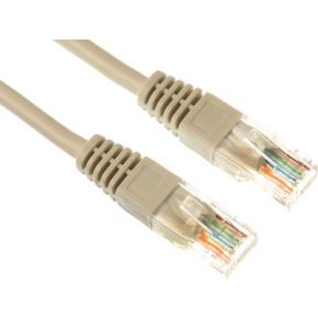 Image of UTP PATCH CABLE - CAT 5E - 8P8C PLUG / CCA / BASIC / 3.0 m / CCA / M-M