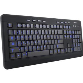 Image of Modecom K-MC-9006-100-U MC-9006 MULTIMEDIA BACKLIT KEYBOARD US-LAYOUT