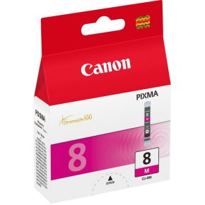 Image of CANON CLI-8M Inktcartridge Magenta Standard Capacity 1-pack Blister Met Alarm