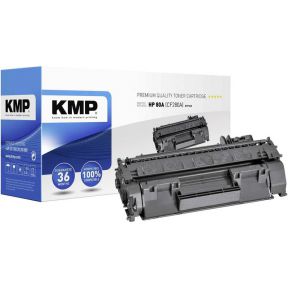 Image of KMP H-T163 Toner zwart compatibel met HP CF 280 A