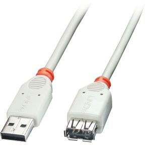 Image of Lindy 41765 5m USB A USB A Grijs USB-kabel