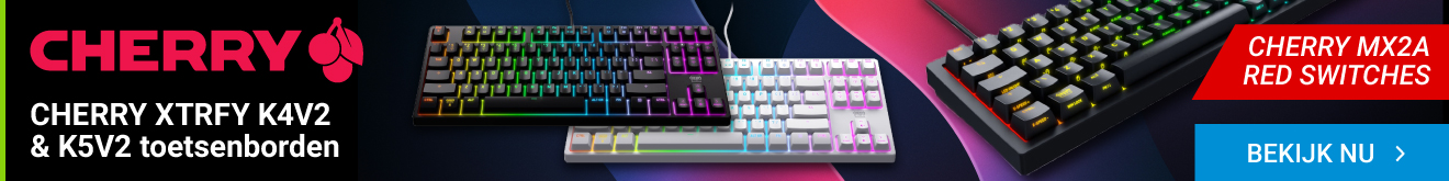 Cherry XTRFY K4V2 & K5V2 toetsenborden