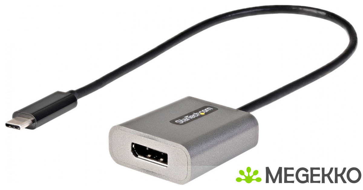 Megekko Nl Startech Com Usb C Naar Displayport Adapter K K Hz Usb