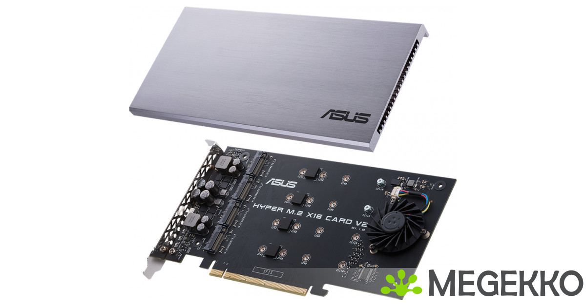 Megekkonl Asus Hyper M2 X16 Card V2 0664