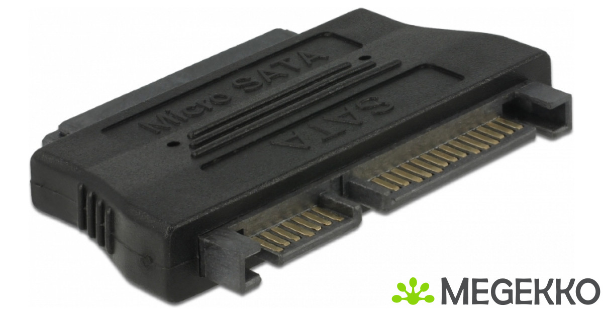 Megekko.nl - Delock 61675 Adapter SATA 22-polig > Micro SATA 16-polig