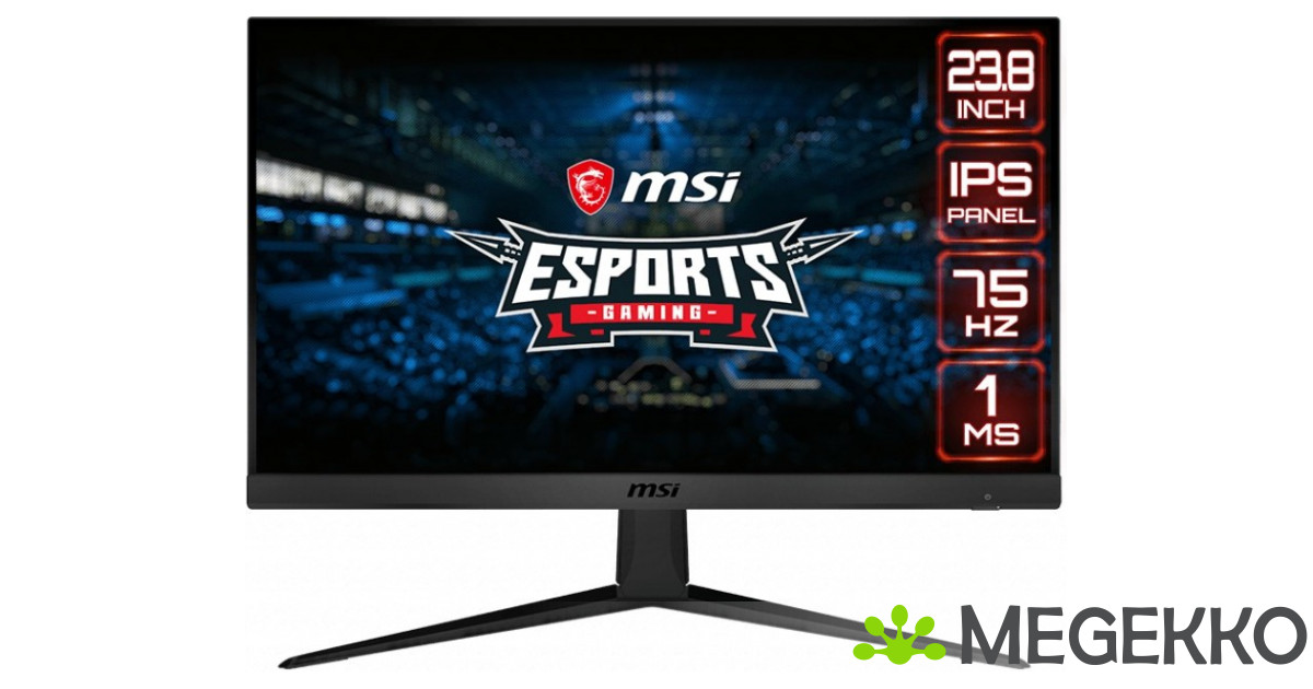 Megekko.nl - MSI Optix G241V E2 23 8 Full HD 75Hz Gaming monitor