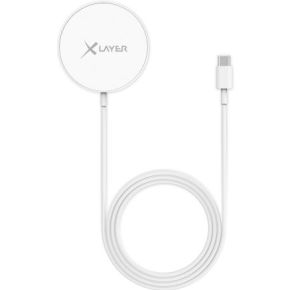 XLayer Wireless Charging Pad Magnetic 15W White