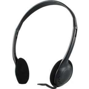 Deltaco HL-27 hoofdtelefoon/headset Hoofdtelefoons Hoofdband 3,5mm-connector Zwart