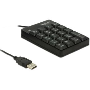 DeLOCK 12481 numeriek toetsenbord Universeel USB Zwart
