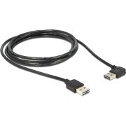 Delock-83466-Kabel-EASY-USB-2-0-Type-A-male-EASY-USB-2-0-Type-A-male-haaks-links-rechts-3-m