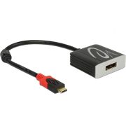 Delock 63312 Adapter USB Type-C male naar DisplayPort female (DP Alt Mode) 8K 30 Hz