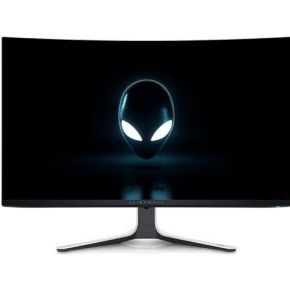 Alienware AW3225QF 32 4K Ultra HD 240Hz Curved OLED Monitor - Zwart, Wit