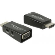 Delock 65901 Adapter HDMI-A male > VGA female met audio