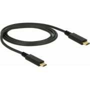 Delock 83661 USB 3.1 Gen 2 (10 Gbps) kabel Type-C naar Type-C 1 m PD 3 A E-Marker