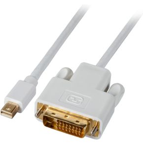 EFB Elektronik K5563.1 1m Mini DisplayPort DVI-D Wit video kabel adapter
